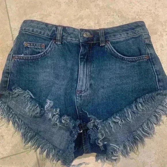 Topshop jean shorts size US 4 - Picture 1 of 5